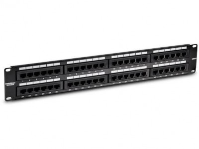 48-port Cat6 Unshielded Patch Panel