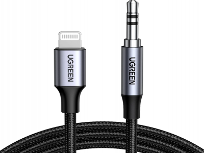 UGREEN Lightning to 3.5mm Aux Cable 1m