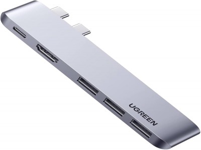 UGREEN Dual Type-C 5 in 1
