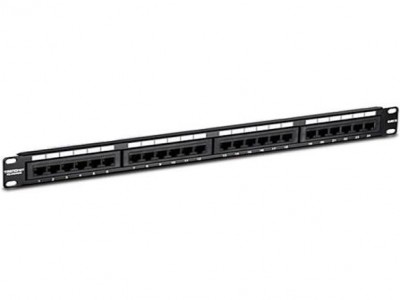 24-port Cat6 Unshielded Patch Panel