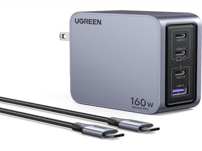 UGREEN Nexode Pro 160W 3Port GaN Fast Charger