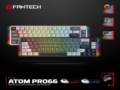 Fantech MK920 ATOM PRO66 Mechanical Keyboard Black