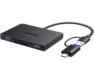 UGREEN 4-in-1 USB-C/USB-A Card Reader
