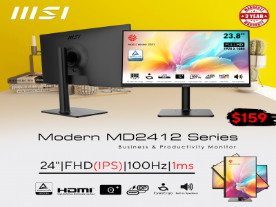 Monitor MSI MD2412 Gaming 