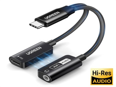 UGREEN USB-C to 3.5mm Audio Adapter with PD