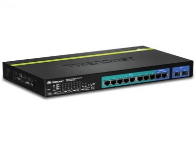 10-Port Gigabit Web Smart PoE+ Switch  
