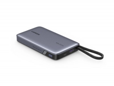 UGREEN 20000mAh 67W CCC Power Bank Built-in Cable