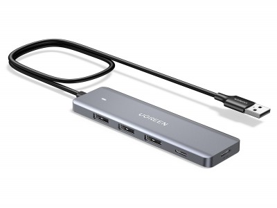 UGREEN USB Hub 4 Ports (1C & 3A) Adapter