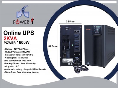 UPS PowerT 2kva 
