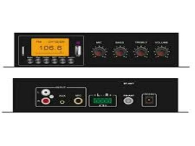 2×50W Stereo Amp with USB/Bluetooth/FM, MIC & Aux 