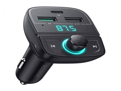 FM &Bluetooth 5.0 Transmitter&Car Charger +TF Slot