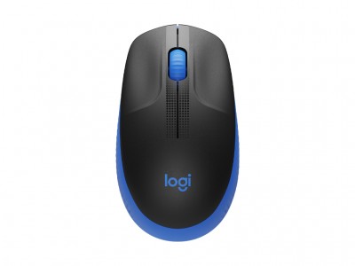 Logitech M190 Wireless Mouse (Blue)