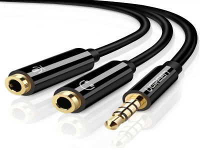 UGREEN 3.5mm male to 2 Female Audio Cable ABS Case