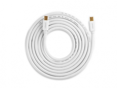 UGREEN Mini DP Male to Male Cable 2m White