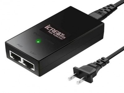 Gigabit Power over Ethernet (PoE) Injector